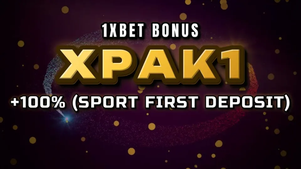 Does the 1xBet promo code XPAK1 actually do anything on first deposit